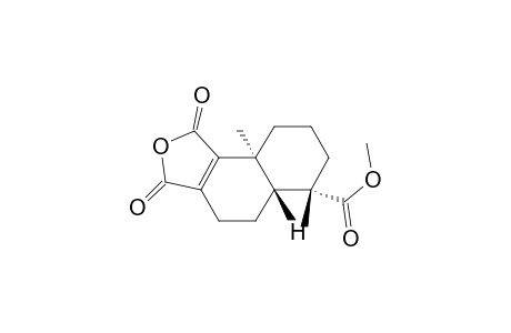(5aR,6S,9aS)-1,3-diketo-6,9a-dimethyl-4,5,5a,7,8,9-hexahydrobenz[e]isobenzofuran-6-carboxylic acid methyl ester