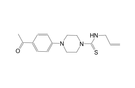 4-(4-acetylphenyl)-N-allyl-1-piperazinecarbothioamide