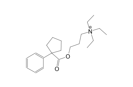 N,N,N-triethyl-3-{[(1-phenylcyclopentyl)carbonyl]oxy}-1-propanaminium