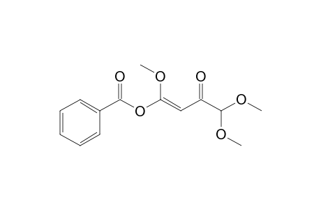1,4,4-Trimethoxy-3-oxo-1-butenyl benzoate