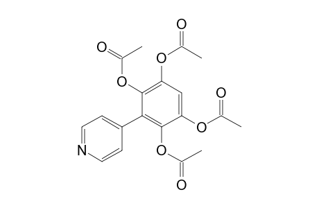 (2,4,5-triacetyloxy-3-pyridin-4-yl-phenyl) ethanoate