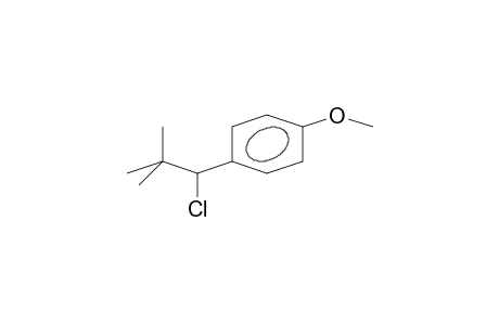 1-(4-Methoxy-phenyl)-2,2-dimethyl-propyl chloride