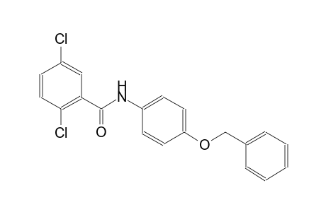 N-[4-(benzyloxy)phenyl]-2,5-dichlorobenzamide