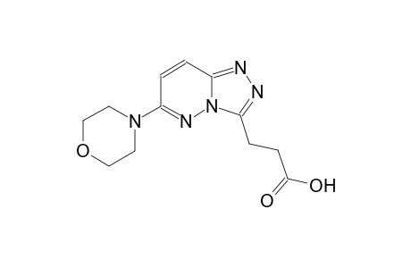 [1,2,4]triazolo[4,3-b]pyridazine-3-propanoic acid, 6-(4-morpholinyl)-