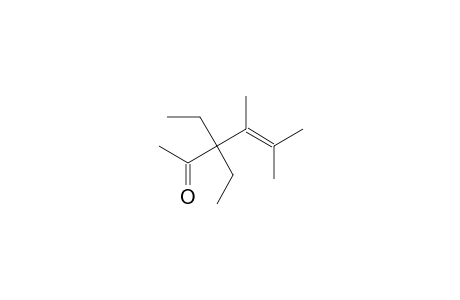 4-Hexen-2-one, 3,3-diethyl-4,5-dimethyl-
