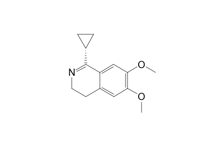 1-cyclopropyl-6,7-dimethoxy-3,4-dihydroisoquinoline