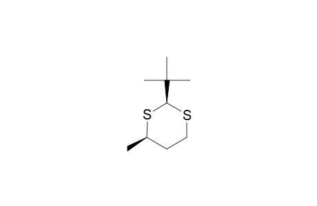 cis-2-tert-Butyl-4-methyl-1,3-dithiane