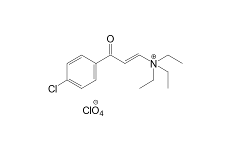 trans-[3-(p-chlorophenyl)-3-oxopropenyl]triethylammonium perchlorate