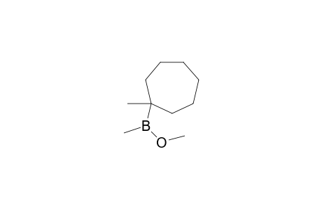 Methoxy(methyl)(1-methylcycloheptyl)borane