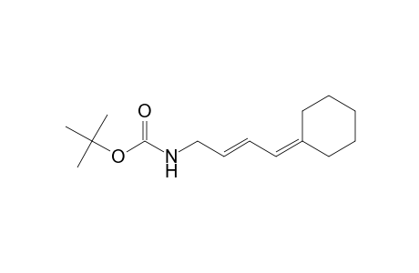 N-[(E)-4-cyclohexylidenebut-2-enyl]carbamic acid tert-butyl ester