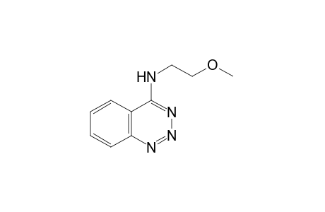 4-[(2-methoxyethyl)amino]-1,2,3-benzotriazine