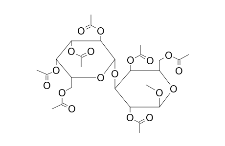 METHYL 2,4,6-TRI-O-ACETYL-3-O-(2,3,4,6-TETRA-O-ACETYL-BETA-D-GALACTOPYRANOSYL)-BETA-D-GALACTOPYRANOSIDE