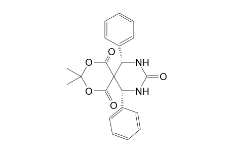 (7S,11R)-3,3-Dimethyl-7,11-diphenyl-2,4-dioxa-8,10-diazaspiro[5.5]undecane-1,5,9-trione