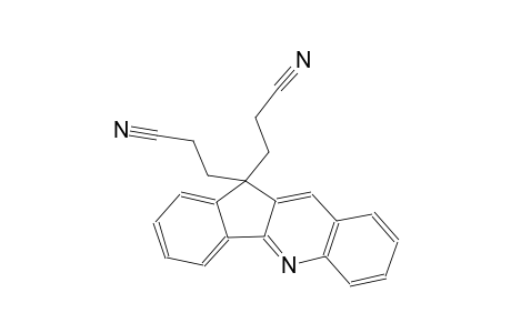 3-[11-(2-Cyano-ethyl)-11H-indeno[1,2-b]quinolin-11-yl]-propionitrile