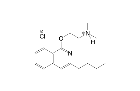 2-[(3-butyl-1-isoquinolinyl)oxy]-N,N-dimethylethanaminium chloride
