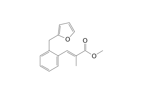 Methyl 2-methyl-3-(2-furfurylphenyl)-2-propenoate