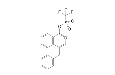 4-Benzylisoquinolin-1-yl trifluoromethanesulfonate