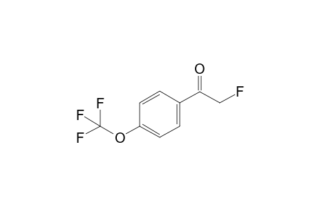 2-Fluoro-1-(4-(trifluoromethoxy)phenyl)ethan-1-one