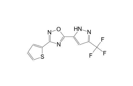 3-(2-thienyl)-5-[3-(trifluoromethyl)-1H-pyrazol-5-yl]-1,2,4-oxadiazole