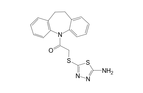 2-[(5-amino-1,3,4-thiadiazol-2-yl)sulfanyl]-1-(5,6-dihydrobenzo[b][1]benzazepin-11-yl)ethanone