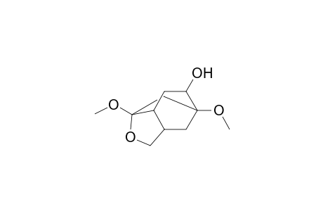 1,6-Dimethoxy-5-oxatricyclo[4.3.1.0(3,7)]decan-9-ol