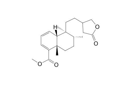delta1-13,14-Dihydromarrubiagenin methyl ester