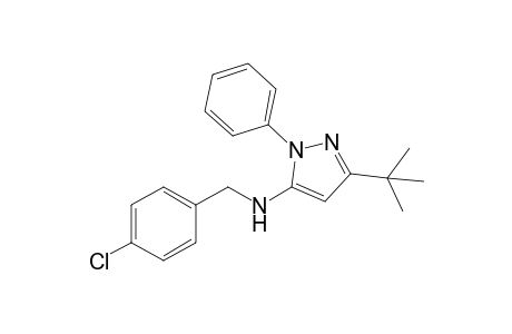 3-tert-Butyl-N-(4-chlorobenzyl)-1-phenyl-1H-pyrazol-5-amine