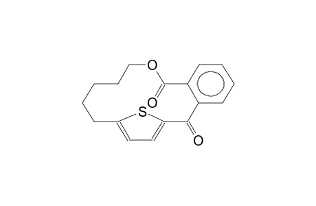 2,3-BENZO-5-OXA-[10]-ALPHA-CYCLOTHIEN-1,4-DIONE