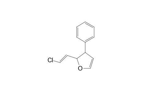 Furan, 2-(2-chloroethenyl)-2,3-dihydro-3-phenyl-, [2.alpha.(Z),3.alpha.]-