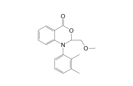 1-(2',3'-Dimethylphenyl)-1,2-dihydro-2-(methoxymethyl)-3,1-benzoxazin-4-one