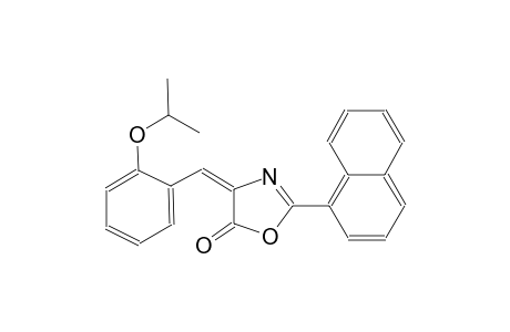 (4E)-4-(2-isopropoxybenzylidene)-2-(1-naphthyl)-1,3-oxazol-5(4H)-one