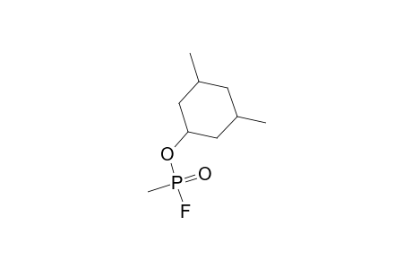 Methylphosphonic acid, fluoroanhydride, 3,5-dimethylcyclohexyl ester