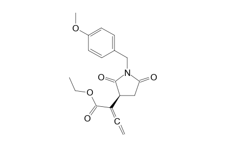 (S)-ethyl 2-(1-(4-methoxybenzyl)-2,5-dioxopyrrolidin-3-yl)buta-2,3-dienoate
