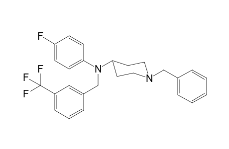1-Benzyl-N-(4-fluorophenyl)-N-(3-fluoromethylphenylmethyl)piperidin-4-amine