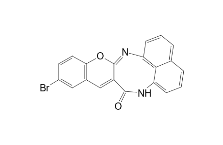 11-Bromochromeno[2,3-f]naphtho[1,8-bc][1,5]diazocin-8(7H)one