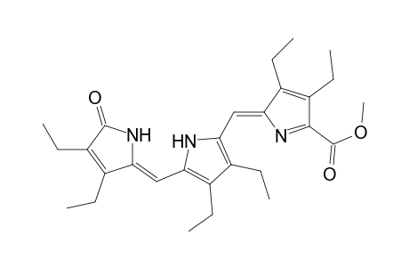 2H-Pyrrole-5-carboxylic acid, 2-[[5-[(3,4-diethyl-1,5-dihydro-5-oxo-2H-pyrrol-2-ylidene)methyl]-3,4-diethyl-1H-pyrrol-2-yl]methylene]-3,4-diethyl-, methyl ester, (Z,Z)-