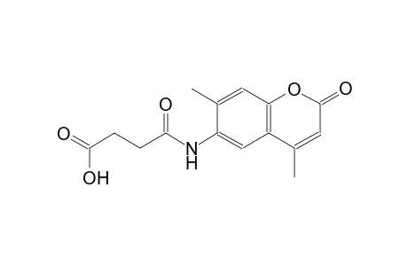 4-[(4,7-dimethyl-2-oxo-2H-chromen-6-yl)amino]-4-oxobutanoic acid