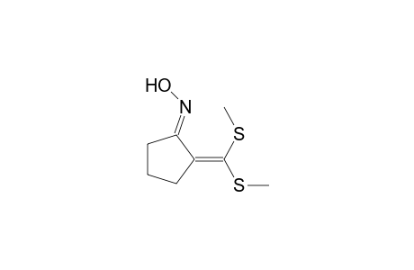 2-[bis(methylthio)methylidene]cyclopentanone oxime