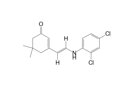 trans-3-[2-(2,4-DICHLOROANILINO)VINYL]-5,5-DIMETHYL-2-CYCLOHEXEN-1-ONE