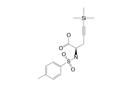 N-PARA-TOLYLSULFONYL-2-(3-TRIMETHYL-SILYLPROP-2-YNYL)-GLYCINE