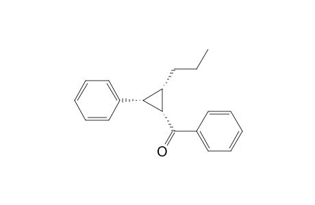 (1S*,2R*,3S*)-2-Phenyl-3-propylcyclopropyl phenyl ketone