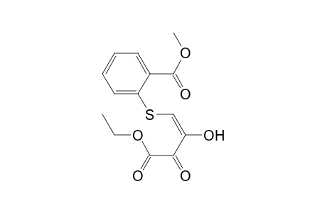 Benzoic acid, 2-[(4-ethoxy-2-hydroxy-3,4-dioxo-1-butenyl)thio]-, methyl ester