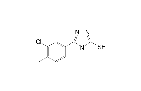 4H-[1,2,4]Triazole-3-thiol, 5-(3-chloro-4-methylphenyl)-4-methyl-
