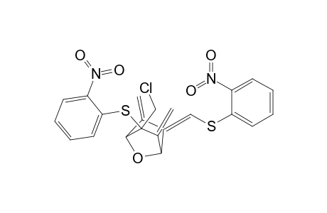 7-Oxabicyclo[2.2.1]heptane, 2-(chloromethyl)-3,6-bis(methylene)-2-[(2-nitrophenyl)thio]-5-[[(2-nitrophenyl)thio]methylene]-, (1.alpha.,2.alpha.,4.alpha.,5Z)-(.+-.)-