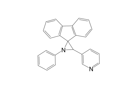1-Phenyl-3-(3-pyridinyl)spiro[aziridine-2,9'-fluorene]