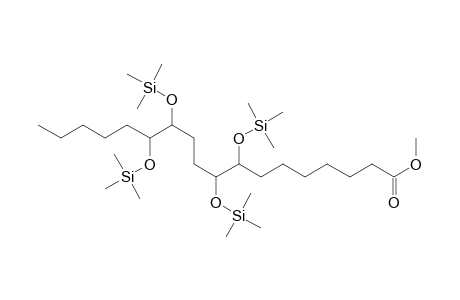 Octadecanoic acid, 8,9,12,13-tetrakis[(trimethylsilyl)oxy]-, methyl ester