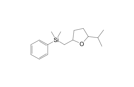 2-[(Phenyldimethylsilyl)methyl]-5-isopropyltetrahydrofuran