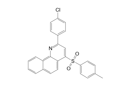 2-(4-Chlorophenyl)-4-(4-methylphenyl)sulfonylbenzo[h]quinoline