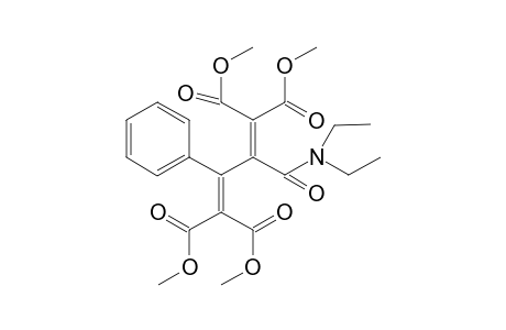 Tetramethyl 2-[(Diethylamino)carbonyl]-3-phenylbuta-1,3-diene-1,1,4,4-tetracarboxylate
