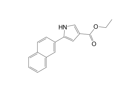 Ethyl 5-(2-naphthyl)pyrrole-3-carboxylate